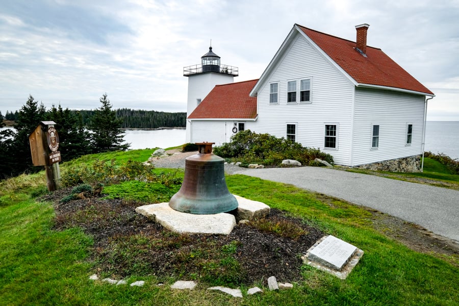 Swans Island Burnt Coat Harbor Light