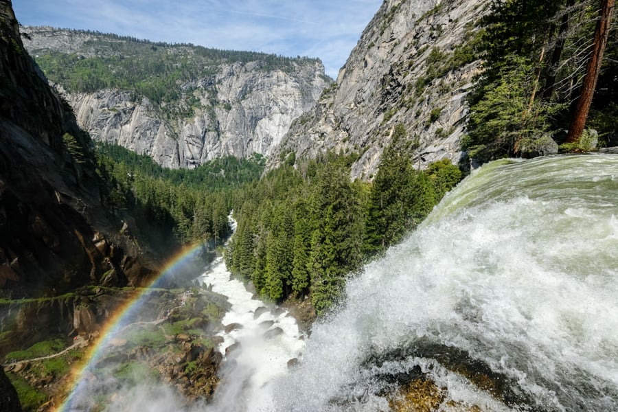 Above Vernal Falls