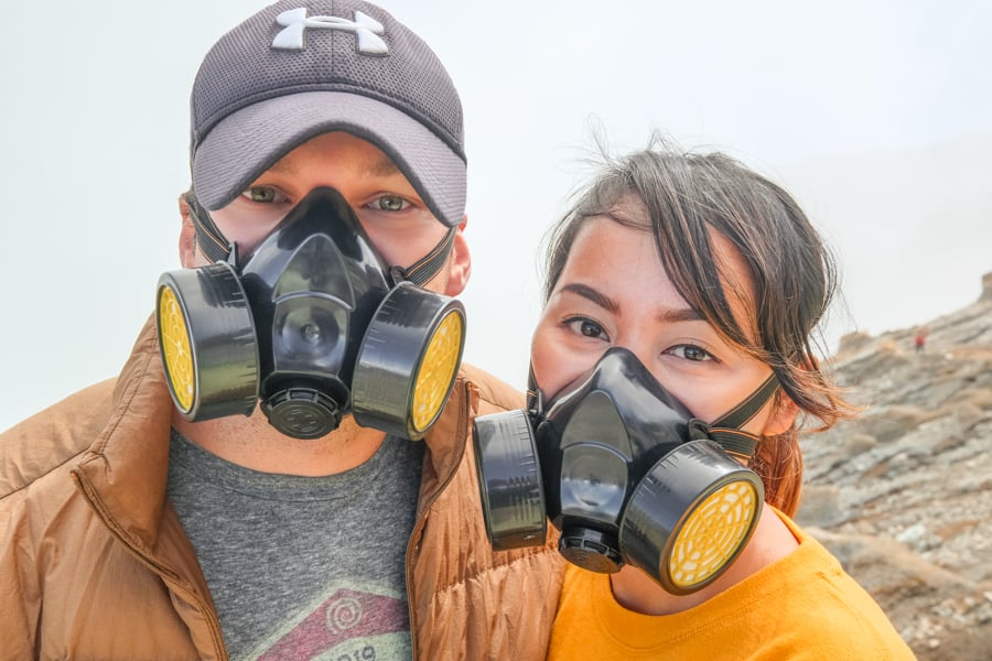 Kawah Ijen Gas Mask Volcano Toxic