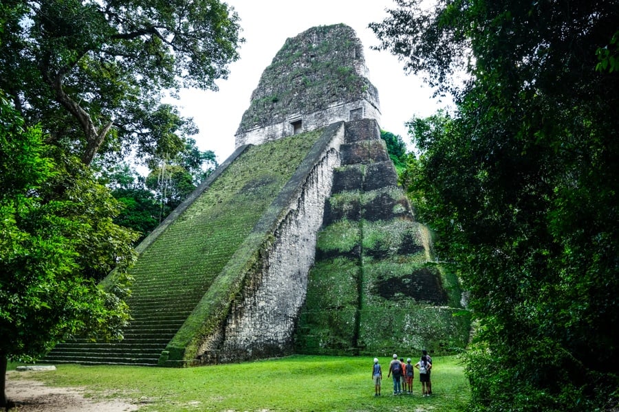 Tikal Guatemala National Park Mayan Ruins Temple