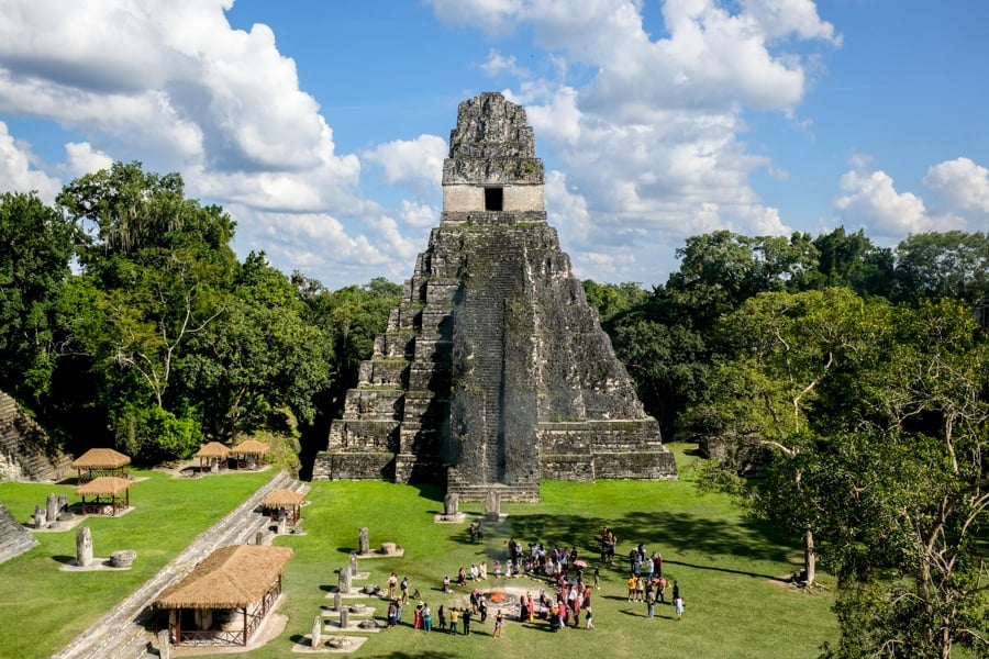 Tikal Guatemala National Park Mayan Ruins Temple