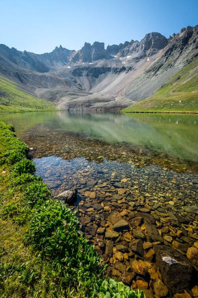 Colorado mountain lake