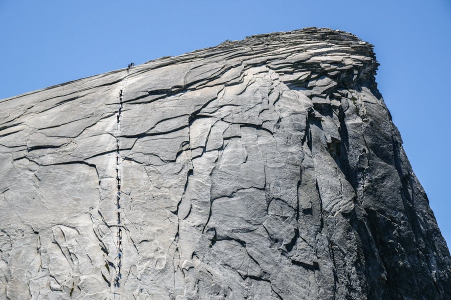 Half Dome Deaths List Statistics How Many People Have Died Hike Cables Yosemite National Park