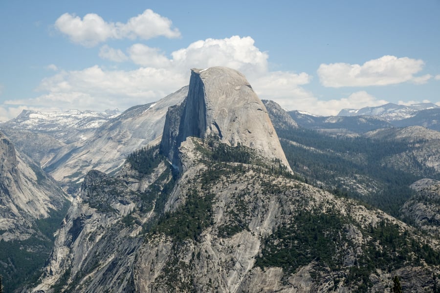 Glacier Point Half Dome Hike Yosemite National Park