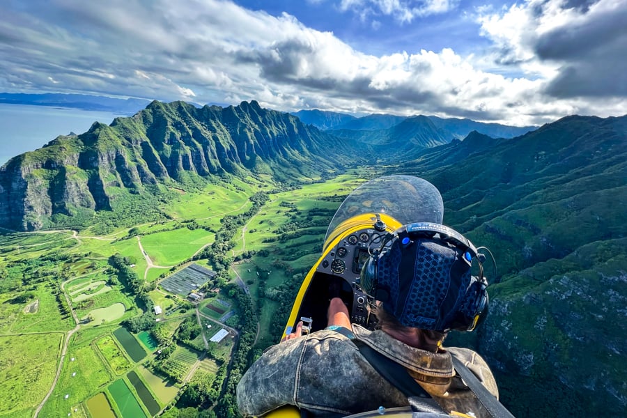 Skyland Air Gyroplane Gyrocopter Flight